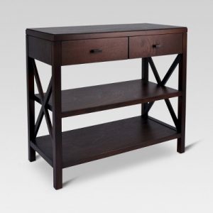 Owings Console Table With 2 Shelf and Drawers